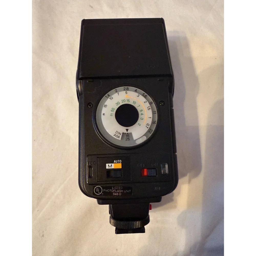 Minolta‎ Mount Flash Unit Adjustable ASA Auto/Manual Professional Light Meter